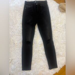 Aubrey 7 For All Mankind Skinny Jeans 🩶